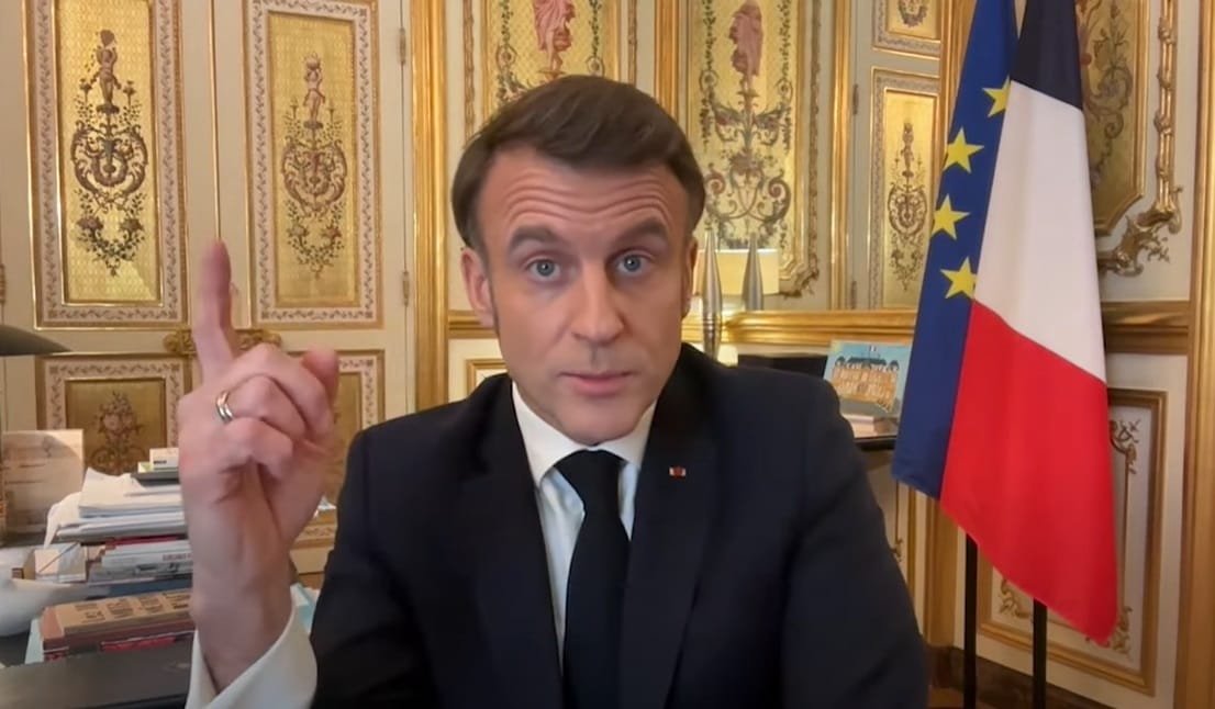 Macron en direct sur tiktok